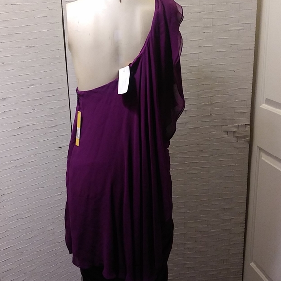 Purple Silk Occasional Dress Bloomingdale - Picture 12 of 14